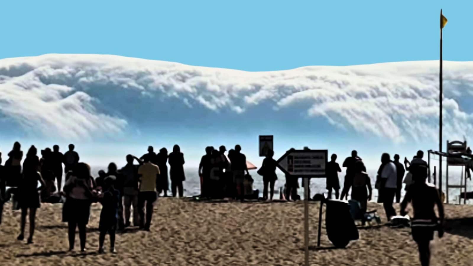 Terrifying Cloud, Not Tsunami!