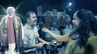 PM Modi's Unique Fan Performs Aarti 